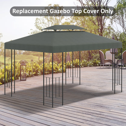 Outsunny 3X4M Gazebo Canopy Replacement Cover