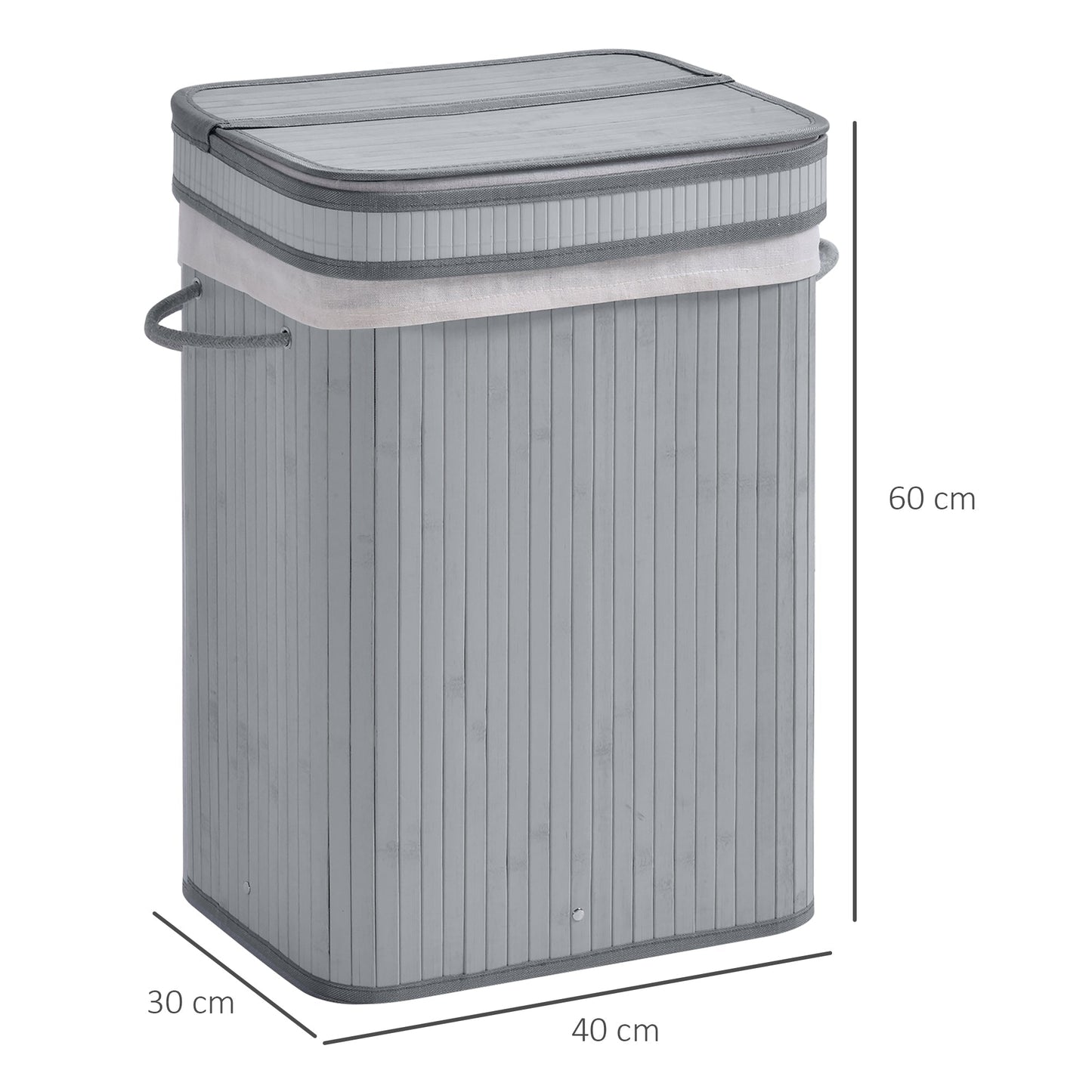 Homcom 70L Laundry Basket