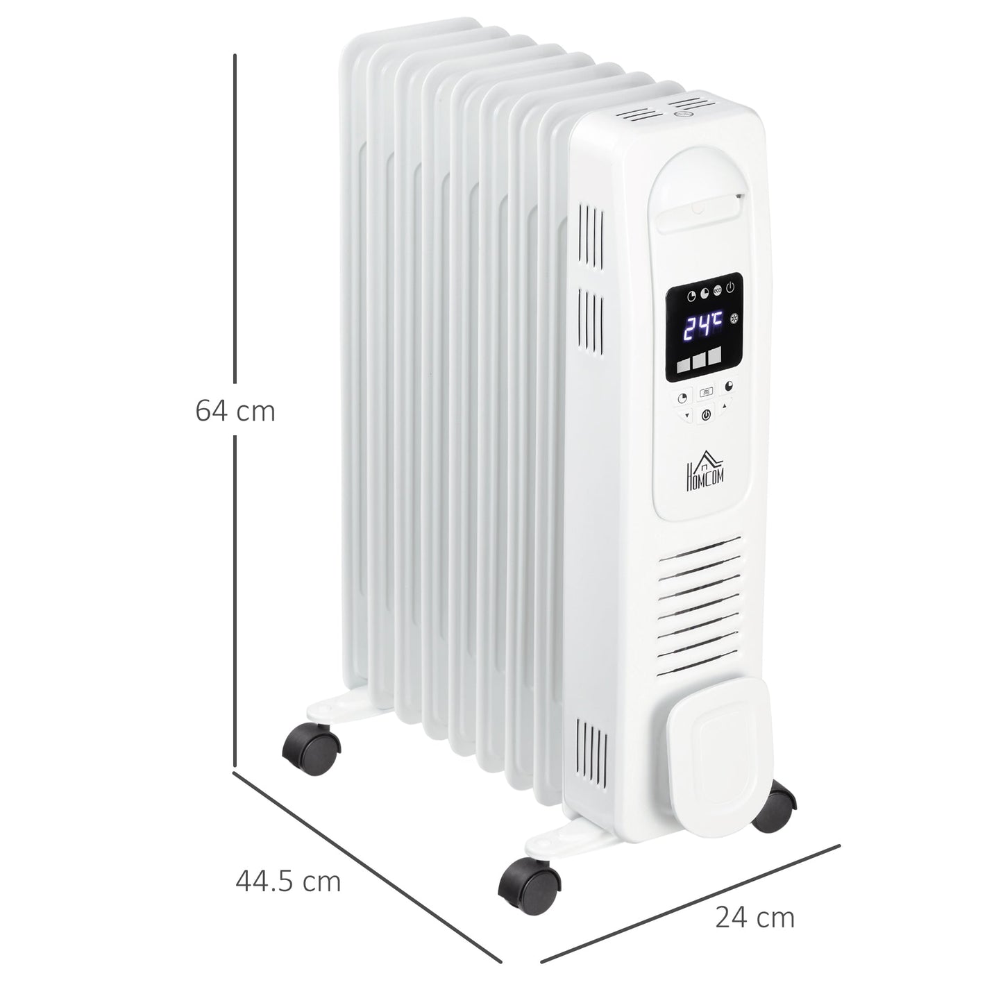 Homcom 2180W Digital Oil Filled Radiator