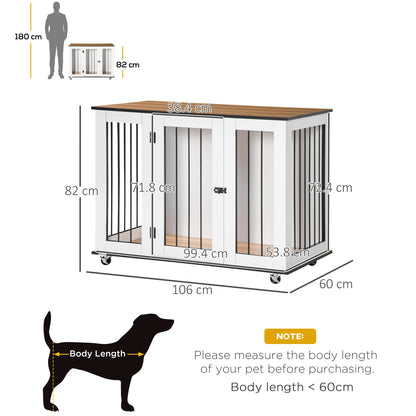 PawHut Dog Crate Furniture