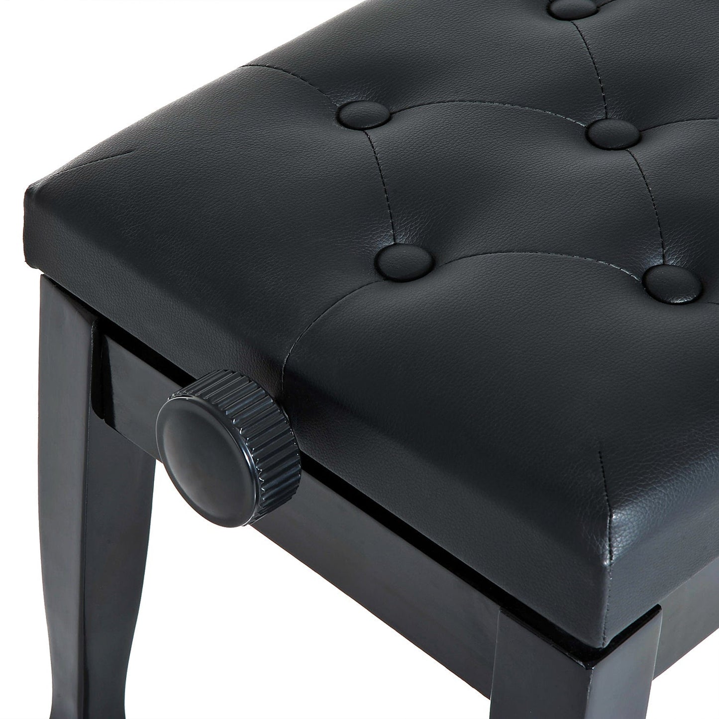 PU Leather Upholstered Piano Stool