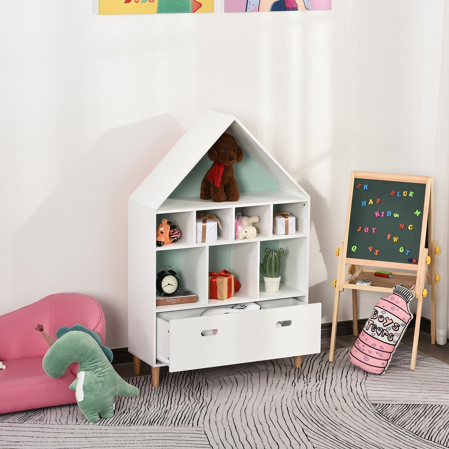 Kids House-Designed Bookshelf