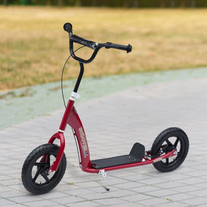 Teen Push Scooter Kids Children Stunt Scooter w/ 12" EVA Tyres