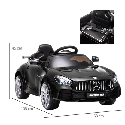 Benz GTR 12V Kids Electric Car Ride On Toy w/ Remote Control MP3