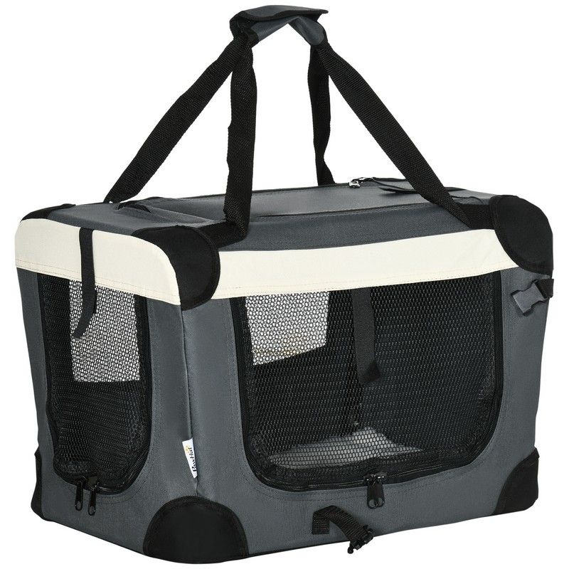 PawHut 51cm Foldable Pet Carrier