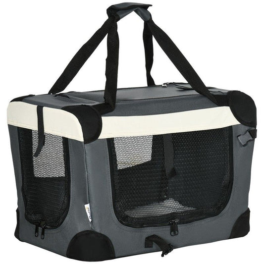 PawHut 51cm Foldable Pet Carrier