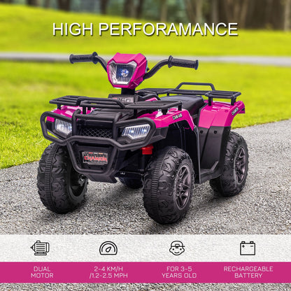 12V Kids Quad Bike with Forward Reverse Functions