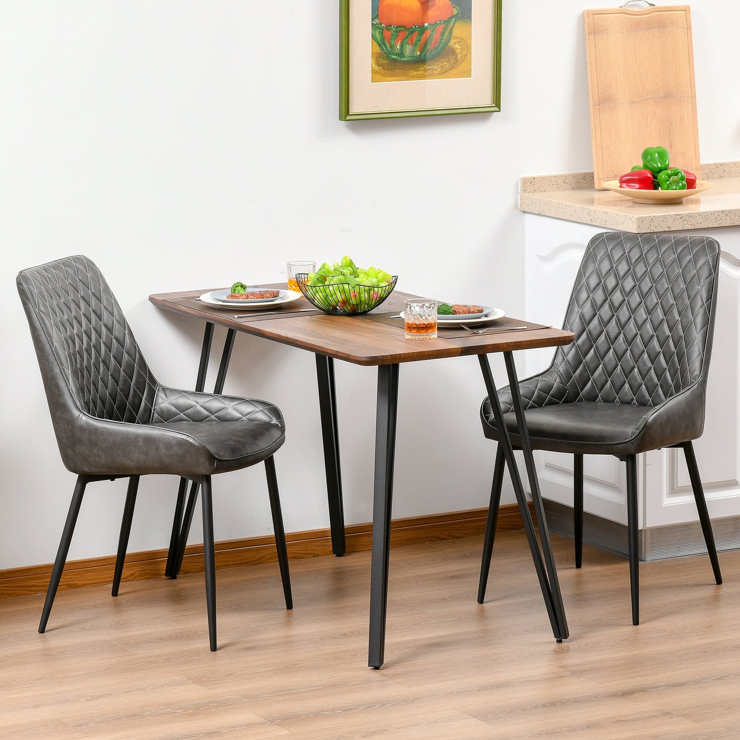 Retro Dining Chair Set of 2