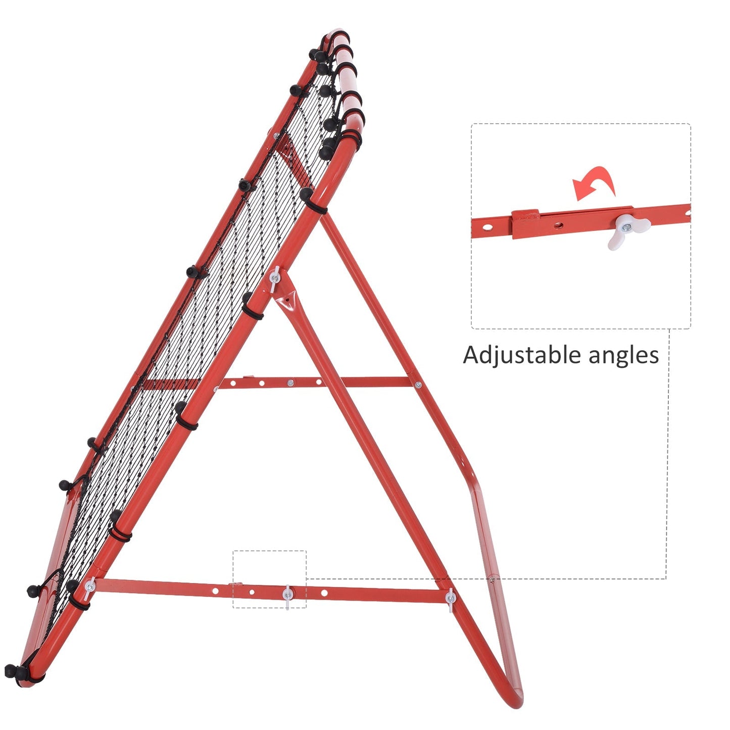 Rebounder Net W/PE Mesh Metal Tube