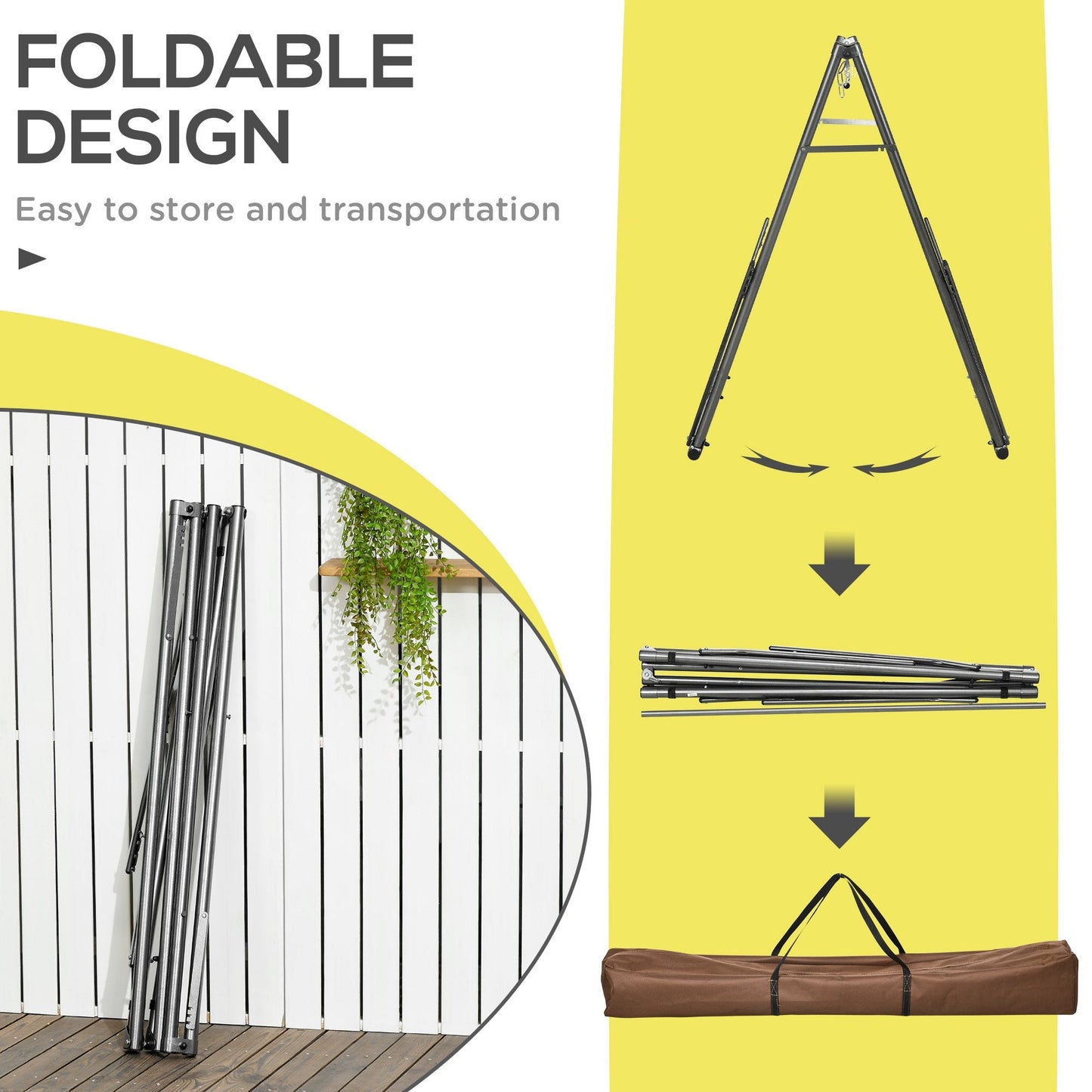 Foldable Hammock Stand