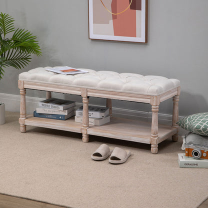 2-Tier Bed End Bench