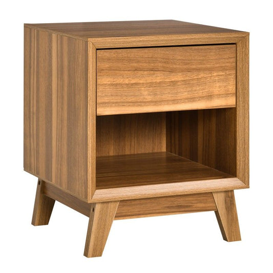 Homcom Homcom Modern Bedside Table Nightstand