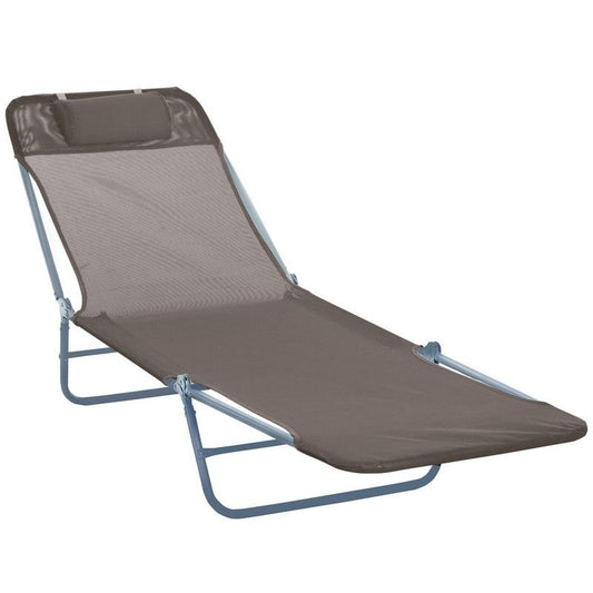 Outsunny Outsunny Patio Foldable Sun Lounger