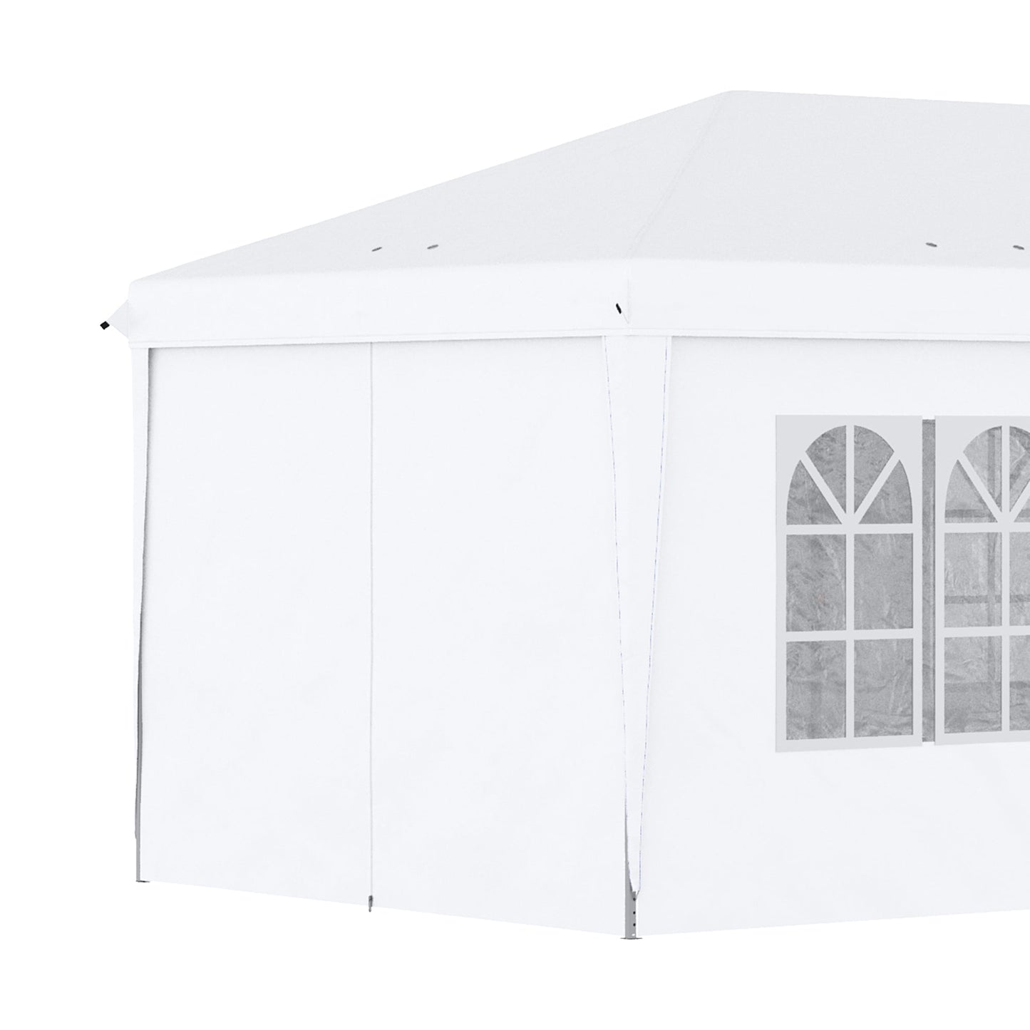 3 x 6 m Pop Up Gazebo with Sides and Windows