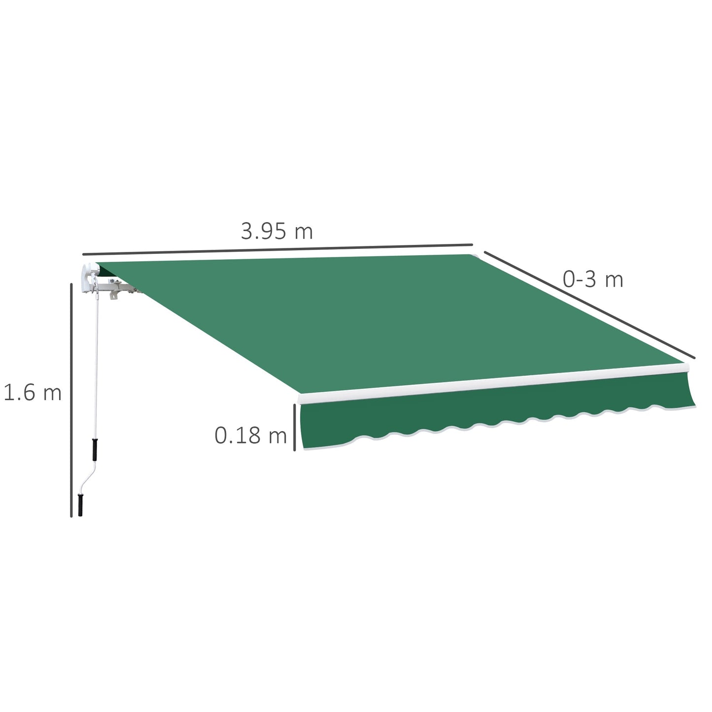 Manual Retractable Awning