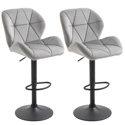 Adjustable Bar Stools Set of 2