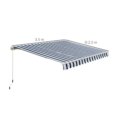 Manual Retractable Awning