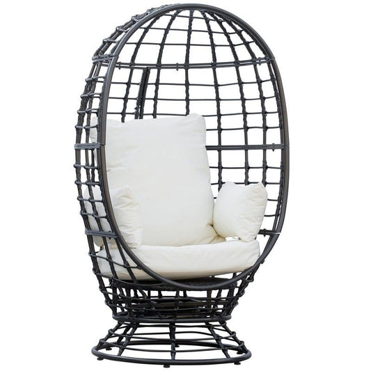 Outsunny Outsunny Swivel Egg Chair