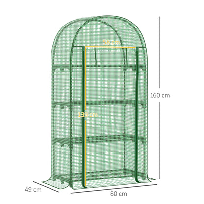 80 x 49 x 160cm Mini Greenhouse for Outdoor