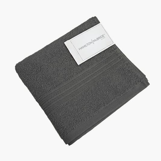 Hamilton Mcbride 2 Hamilton McBride 30cm x 30cm Charcoal Face Cloths