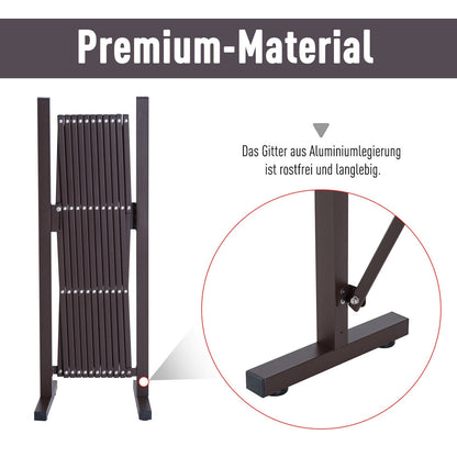 Expanding Trellis Fence Freestanding Movable Fence Foldable Garden Screen Panel Aluminum