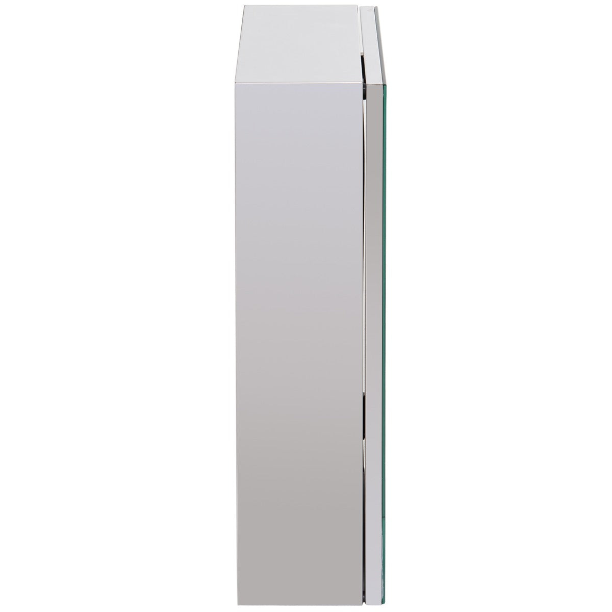 Stainless Steel Wall-mounted Bathroom Mirror Storage Cabinet 300mm W