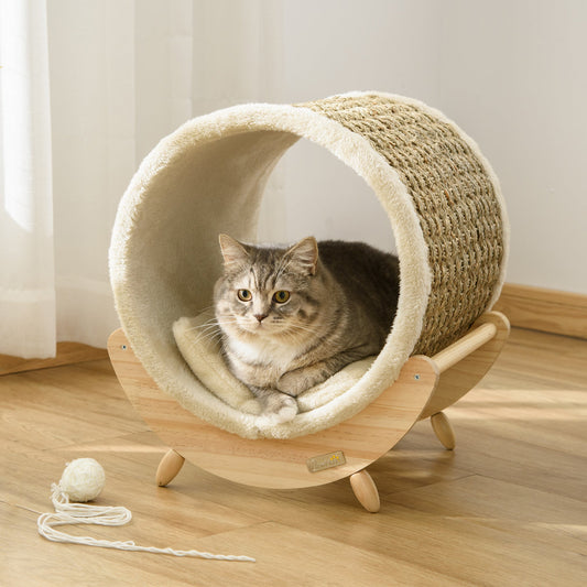 PawHut Elevated Cat House