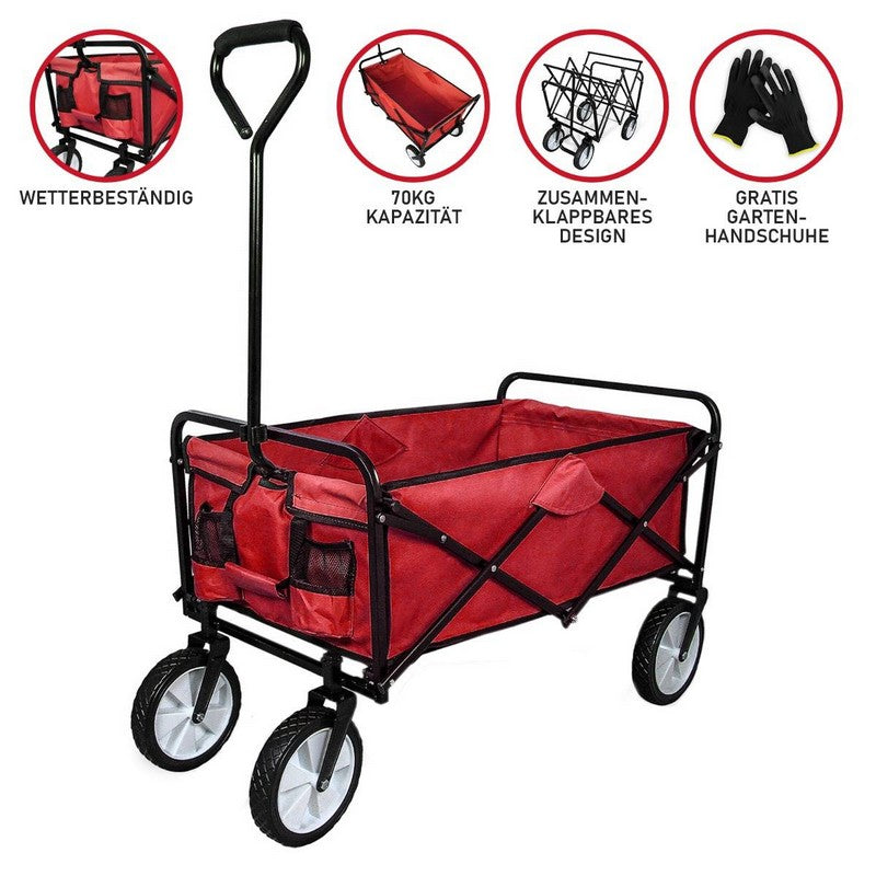 Raven Foldable Pull Along Garden Cart by Raven