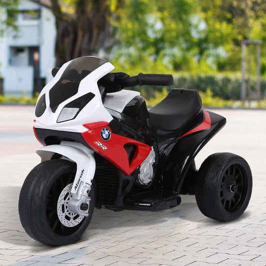 Electric Motorbike for Kids Ride on BMW Motorbike W/Headlights and Music