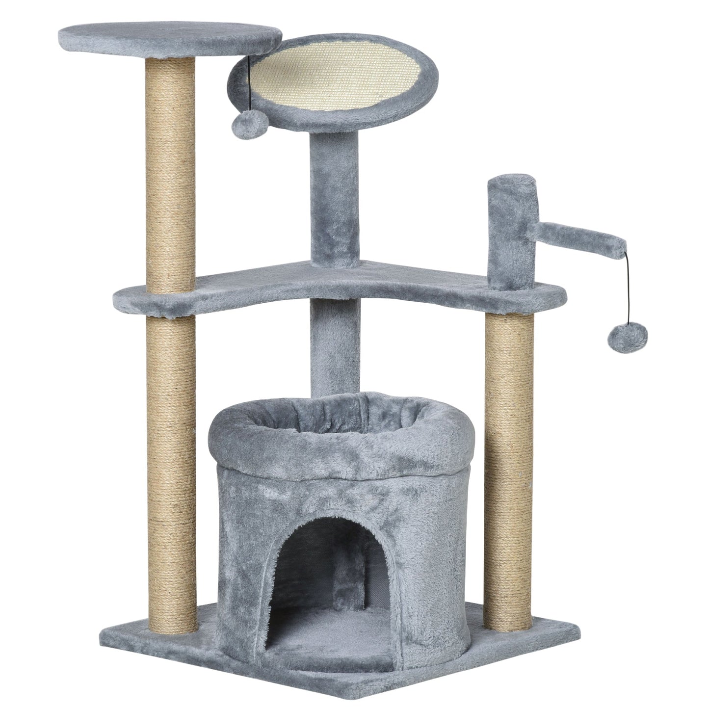 PawHut 87 cm Cat Tree for Indoor Cats