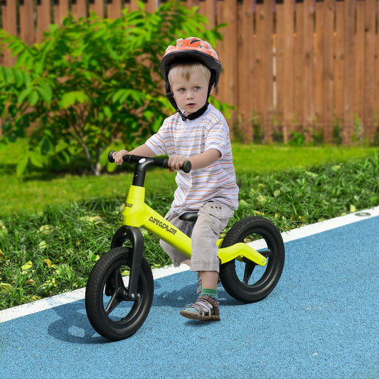 Balance Bike With Adjustable Seat 30 To 60 Months Green by Aiyaplay