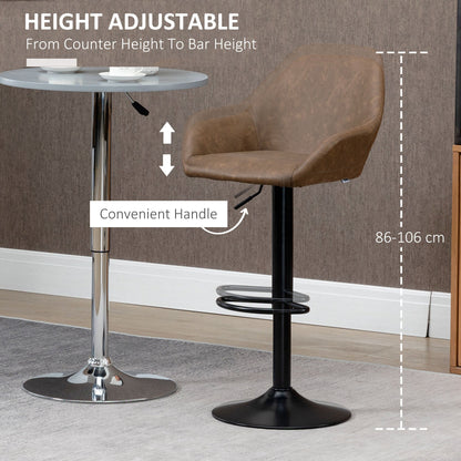 Adjustable Bar Stools Set of 2