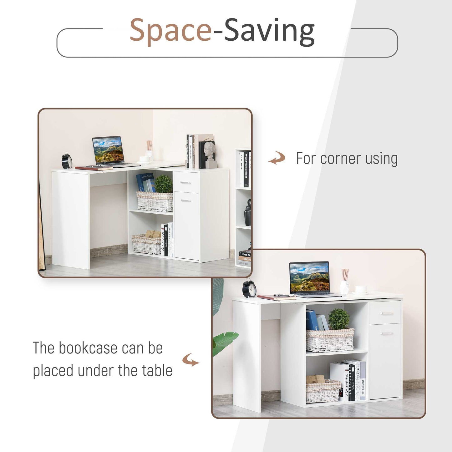 L-Shaped Desk Computer Corner Desk