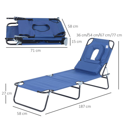 Outdoor Foldable Sun Lounger