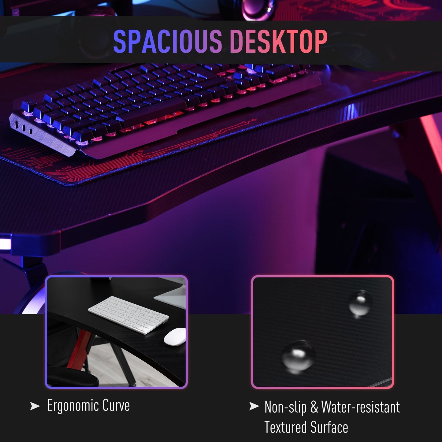 Racing Style Gaming Desk