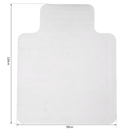 Office Carpet Protector Chair Mat High Impact Strength Clear Spike Non Slip Chairmat Frosted Lipped