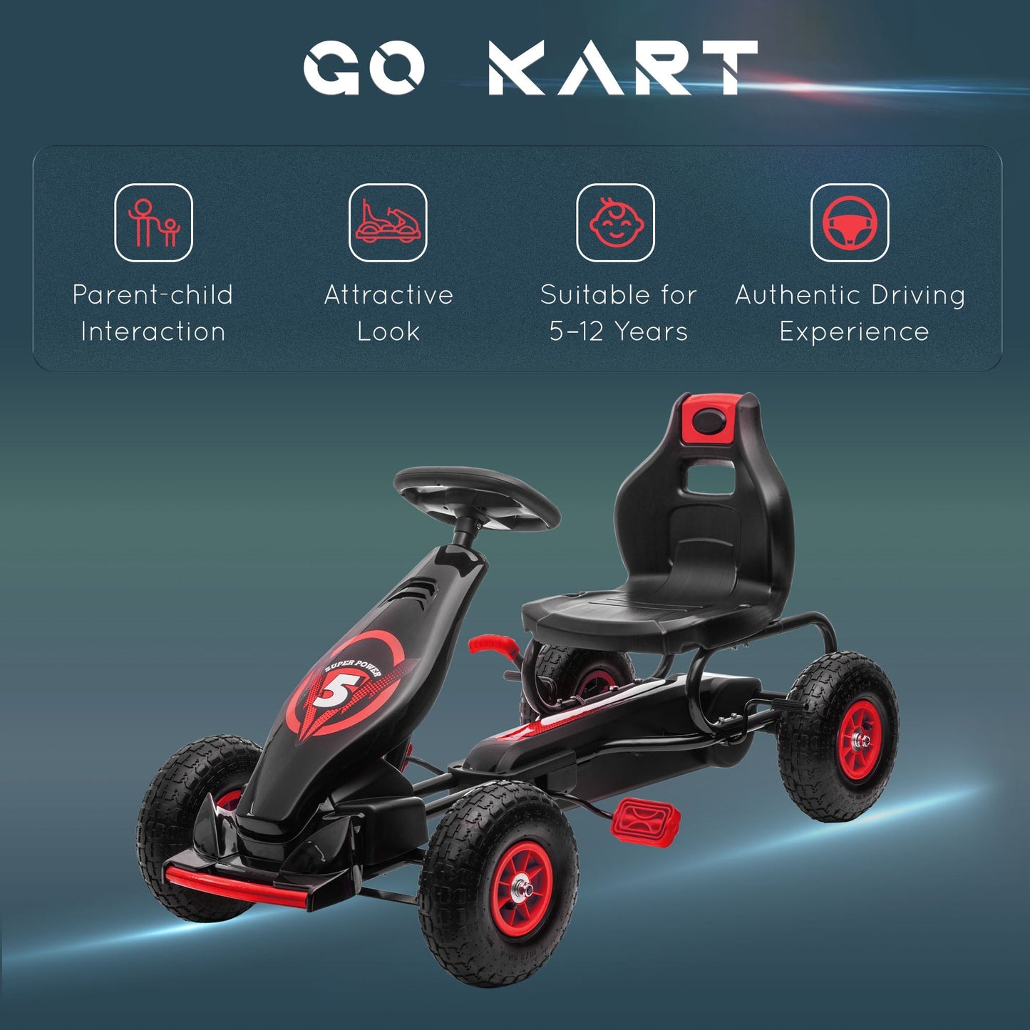 Children Pedal Go Kart