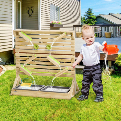 Outdoor Kids Running Water and Sand Playset