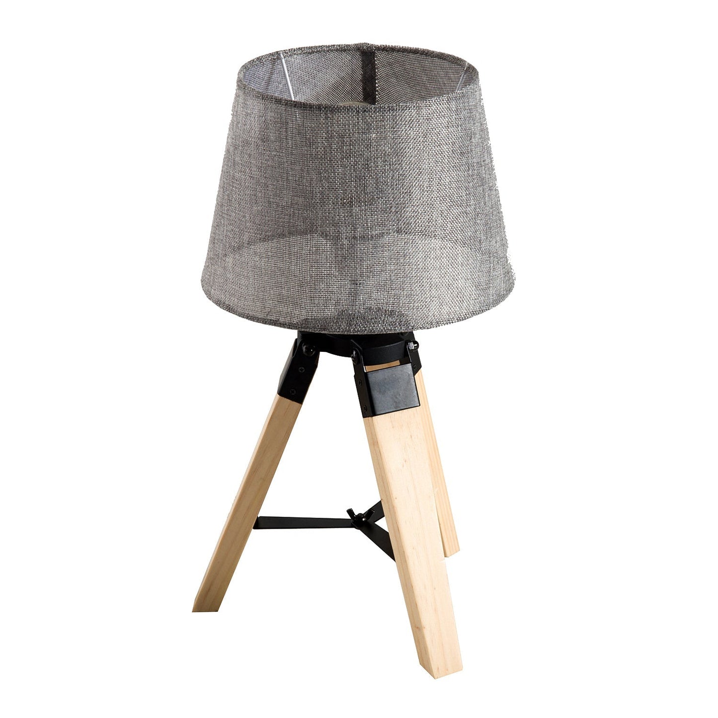 Wooden Tripod Table Lamp for Side