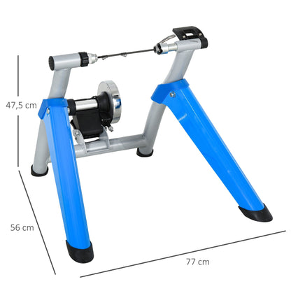 Indoor Bicycle Trainer Workout Stand Steel Frame 8 Level Magnetic Resistance Home Exercise Training for 650C