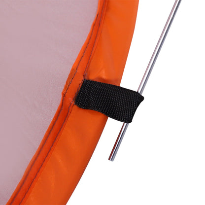 Outsunny Fibreglass Frame 2 Person Pop-Up Lightweight Camping Tent Orange