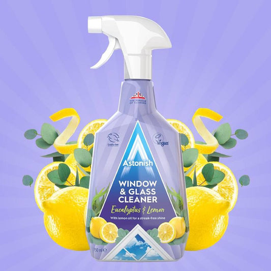 Astonish Eucalyptus And Lemon Window And Glass Cleaner