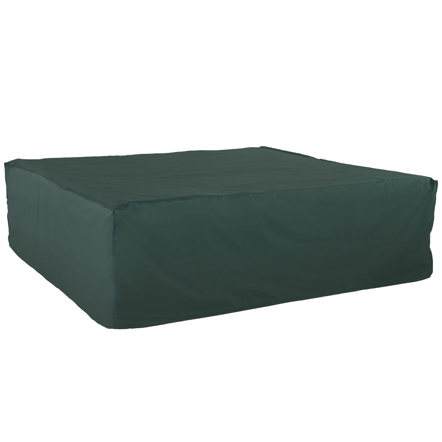 PVC Coated Large Square 600D Waterproof Outdoor Furniture Cover Green