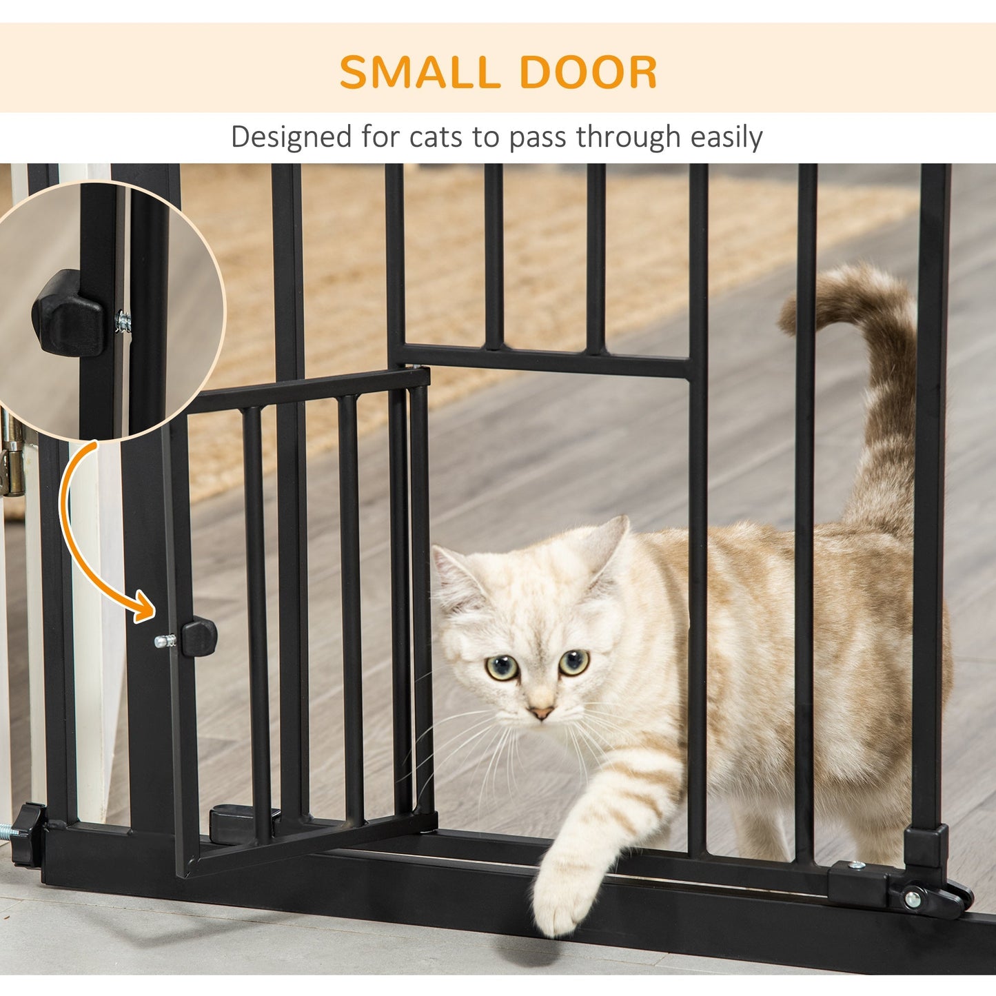 PawHut Extra Tall Pet Gate