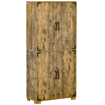 Farmhouse 4-Door Cabinet