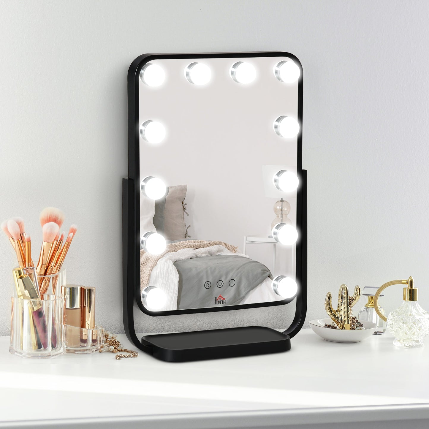 Hollywood Makeup Mirror with LED Lights