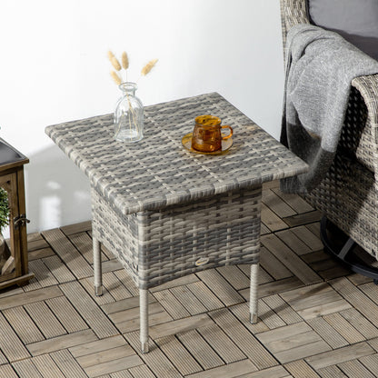 Rattan Side Table