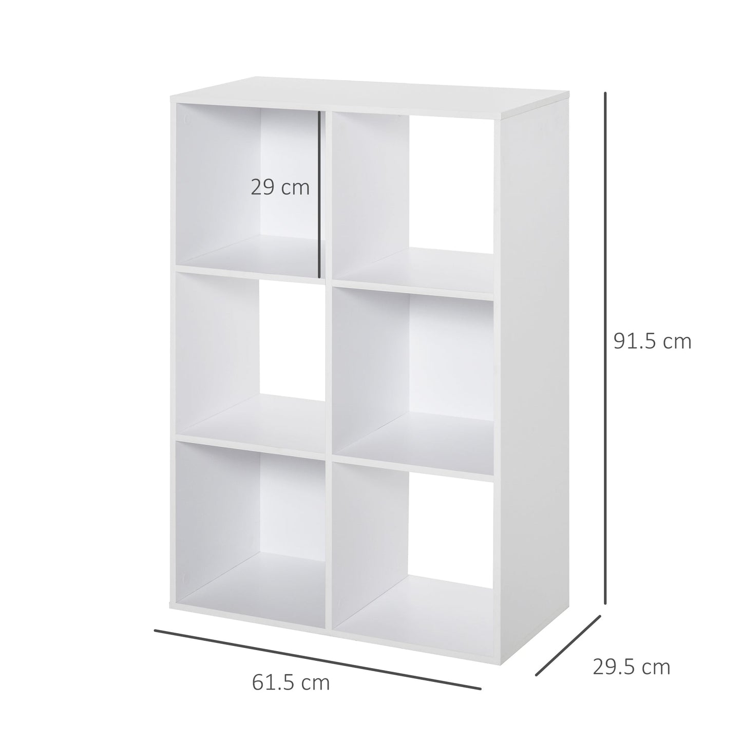 6 Cubes Shelving Cabinet