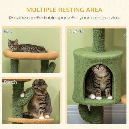 PawHut Cactus Cat Tree