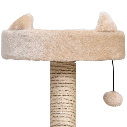 PawHut Mult Level Cat Tree for Indoor Cats with Scratching Post Bed Condo Perch